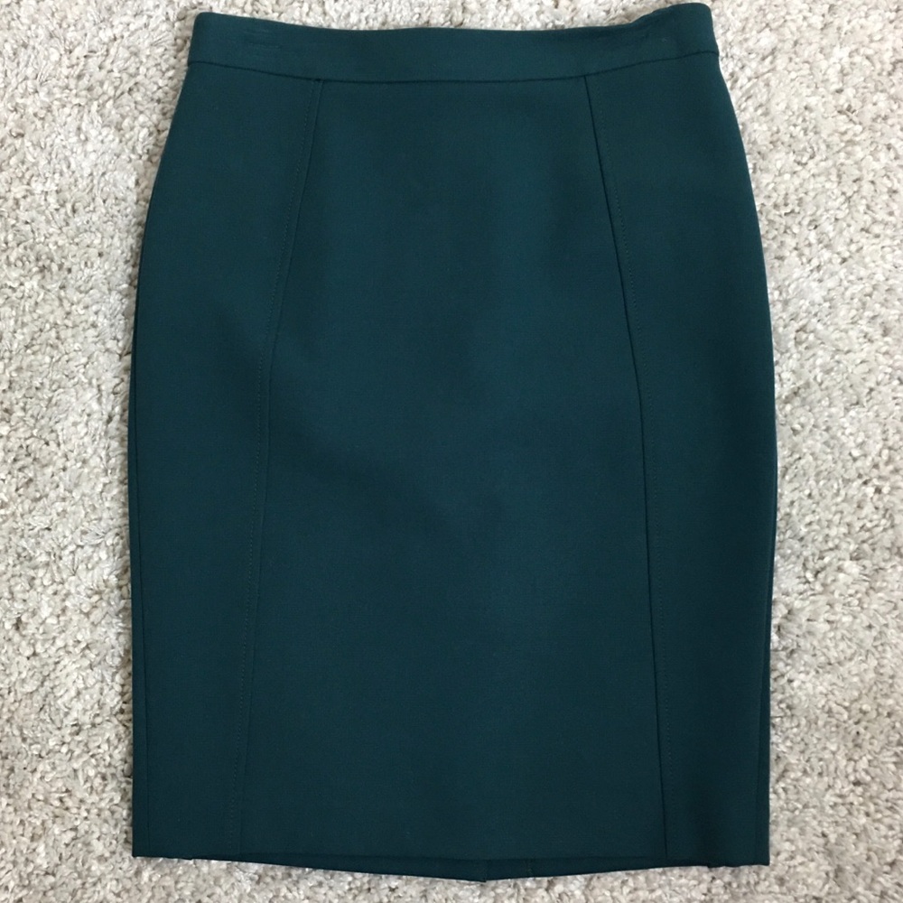 Halogen Teal Green Pencil Skirt Size 2